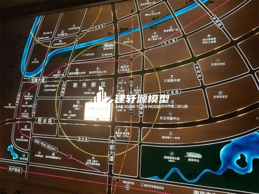 路南区域壁挂模型