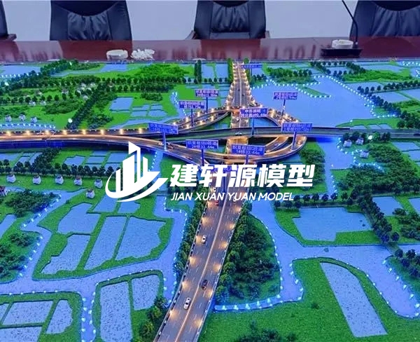 路南高速公路沙盘定制